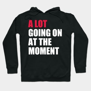 A Lot Going On At The Moment Hoodie